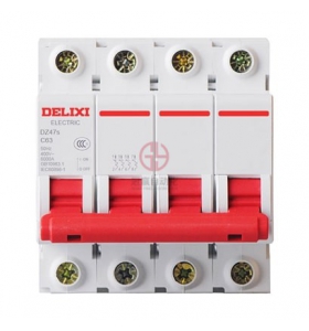 德力西漏電斷路器-導軌式漏電DZ47LE-125-2P
